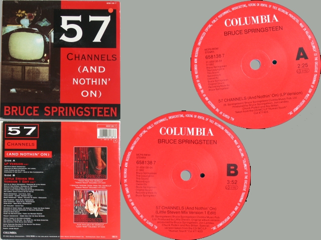 Bruce Springsteen - 57 CHANNELS AND NOTHIN' ON (LP / MIX)